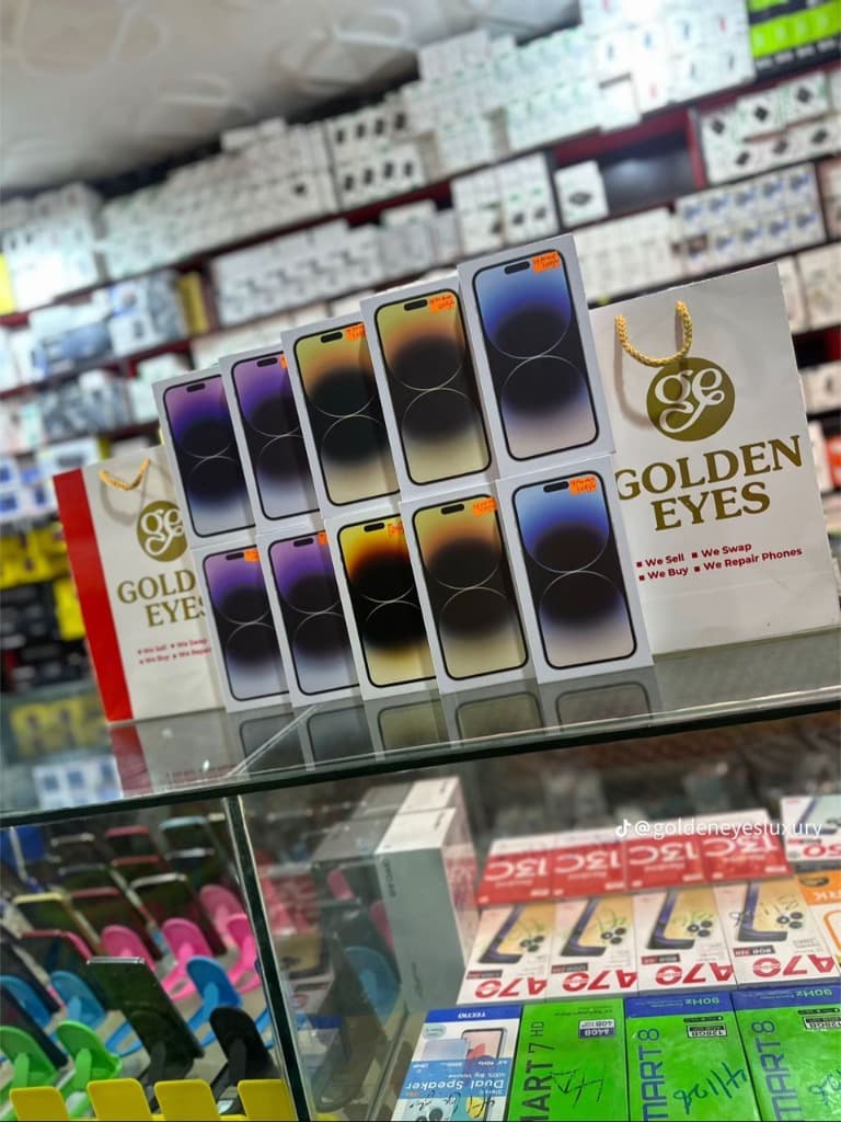 Golden-Eye Phones Storefront